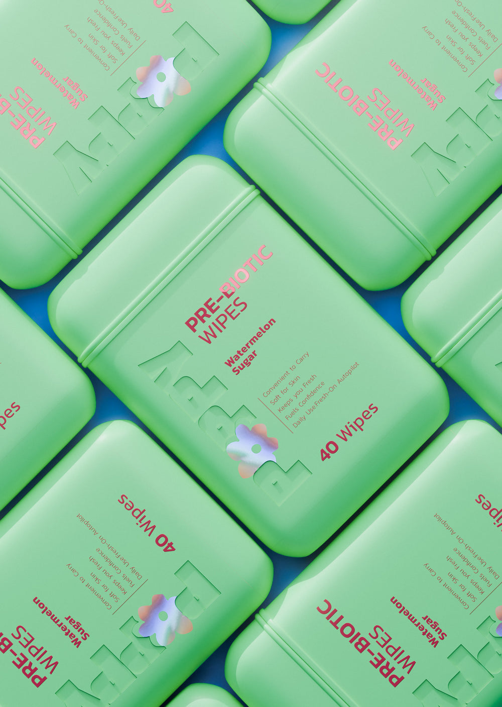 Poppy Pre-Biotic Wipes 40un
