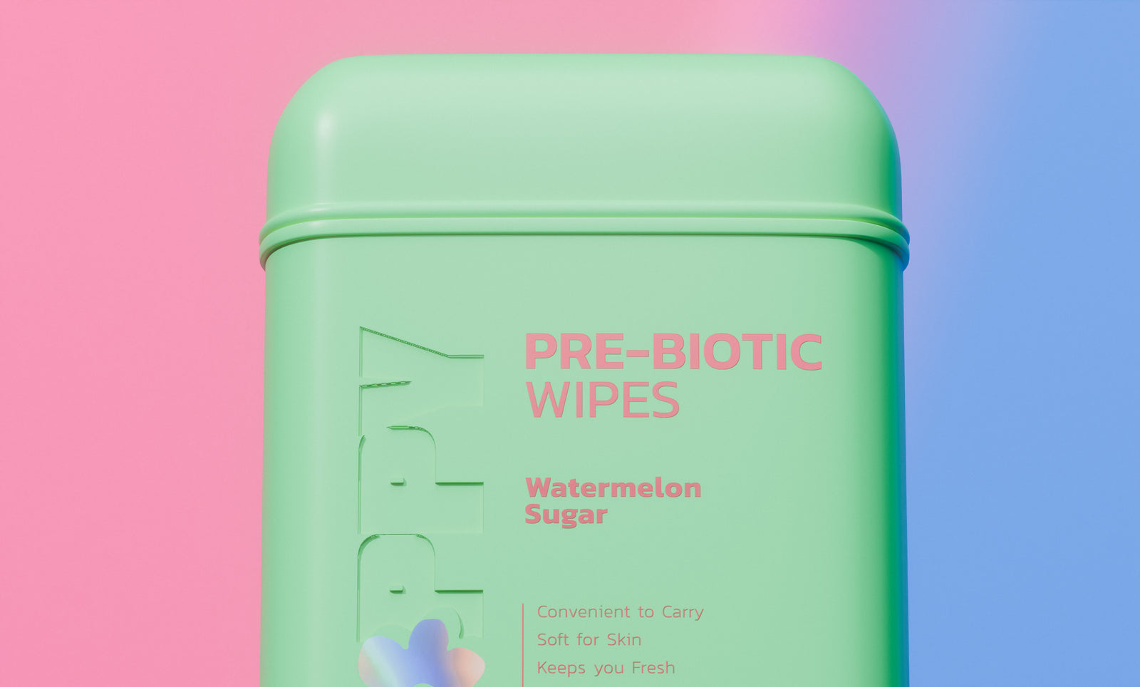 Poppy Pre-Biotic Wipes 40un