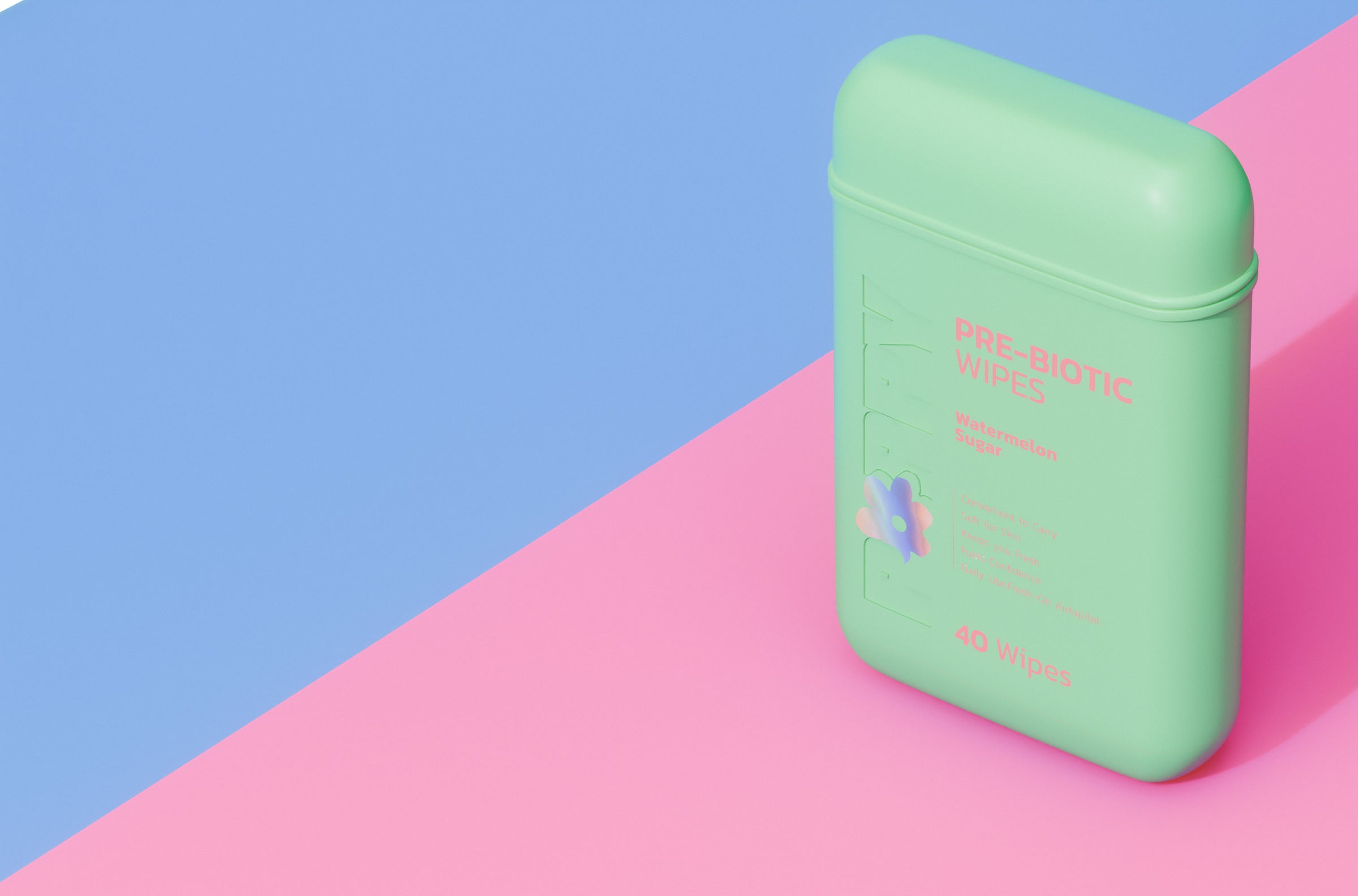 Poppy Pre-Biotic Wipes 40un
